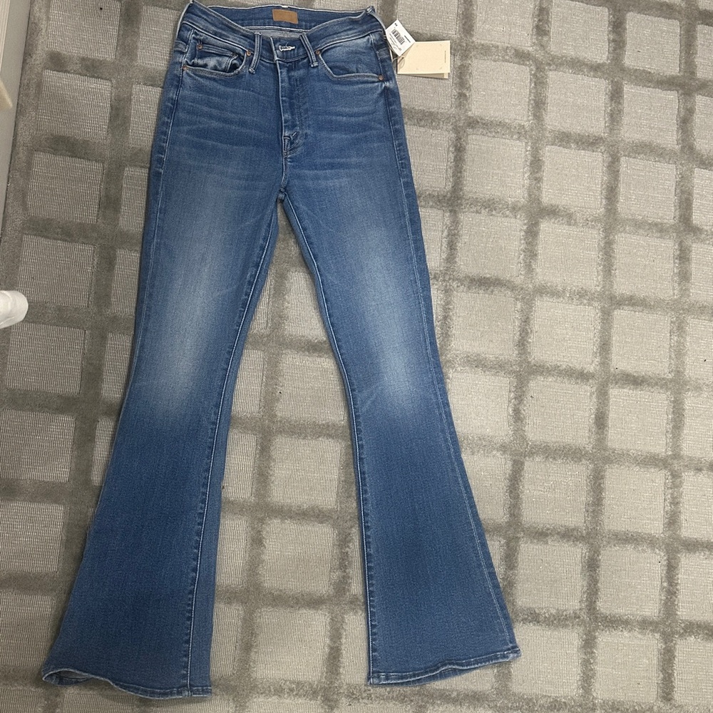 New with Tags -MOTHER flare weekender Jeans